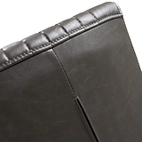 Branok Cantilever Grey Faux Leather Dining Chair from Roseland Furniture
