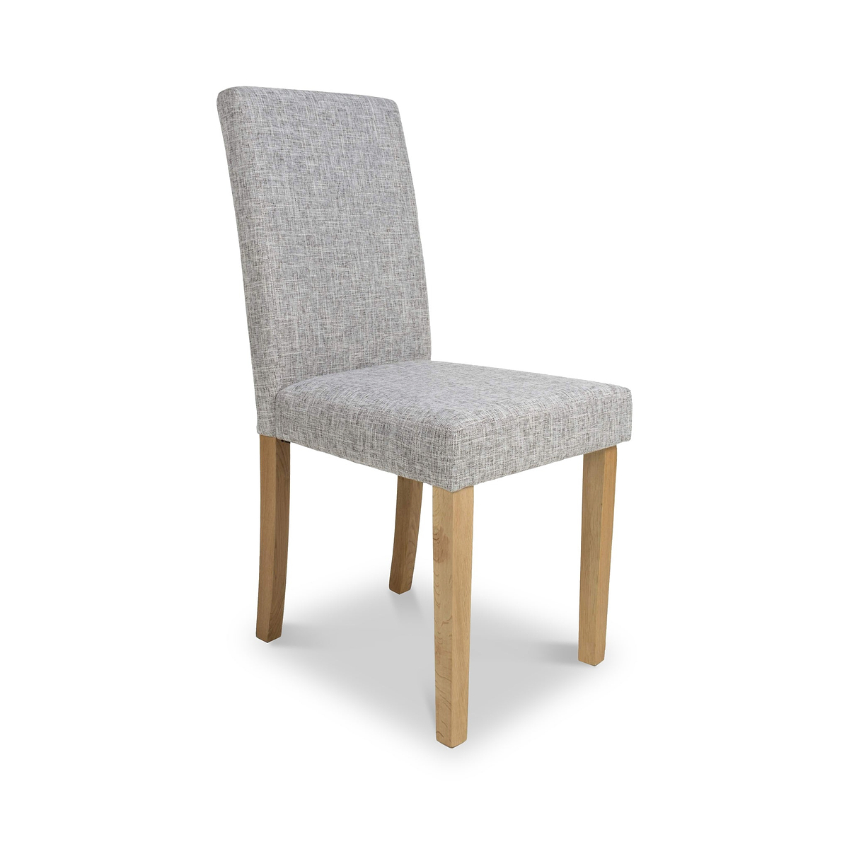 Morwen Grey Faux Linen Dining Chair from Roseland Furniture