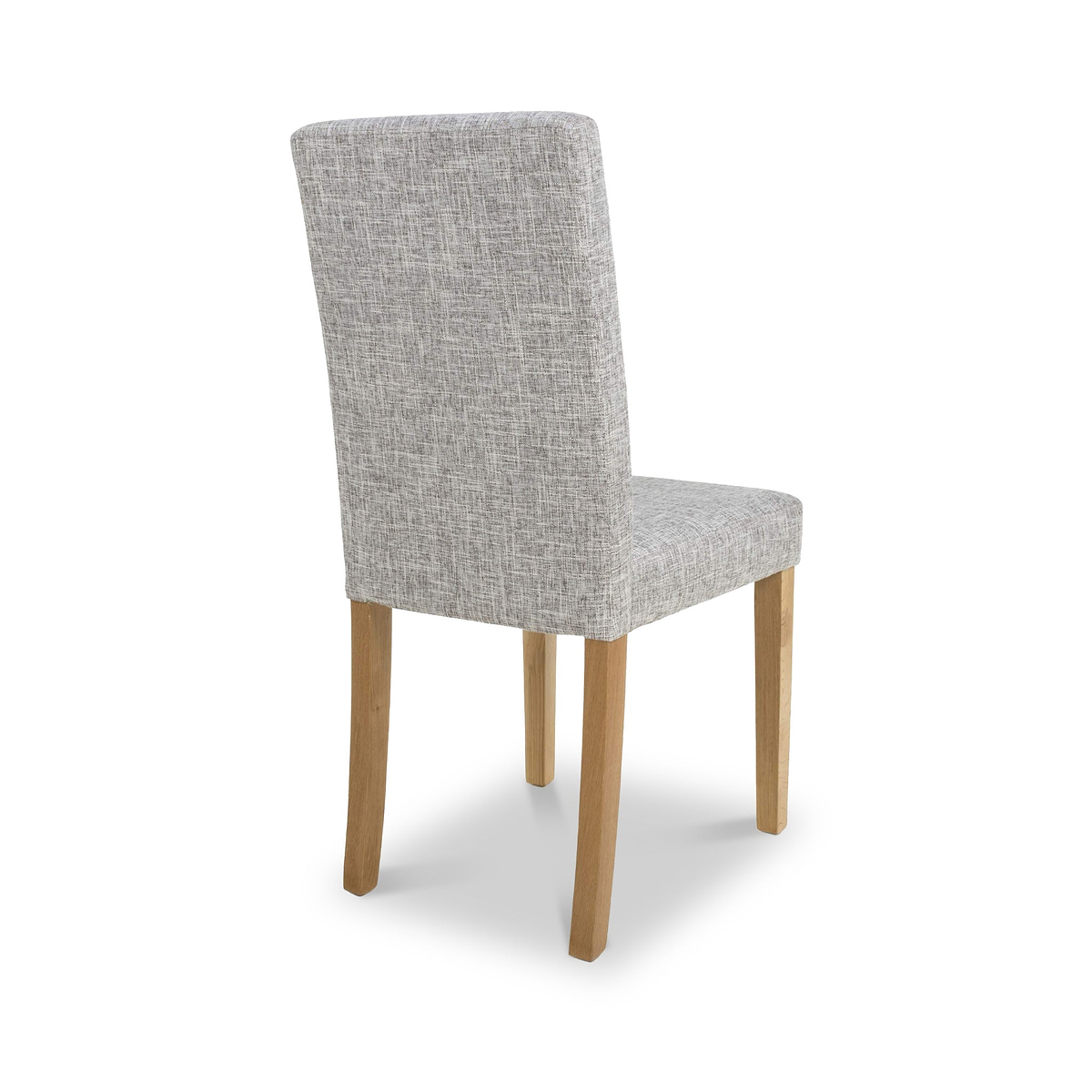 Morwen Grey Faux Linen Dining Chair from Roseland Furniture