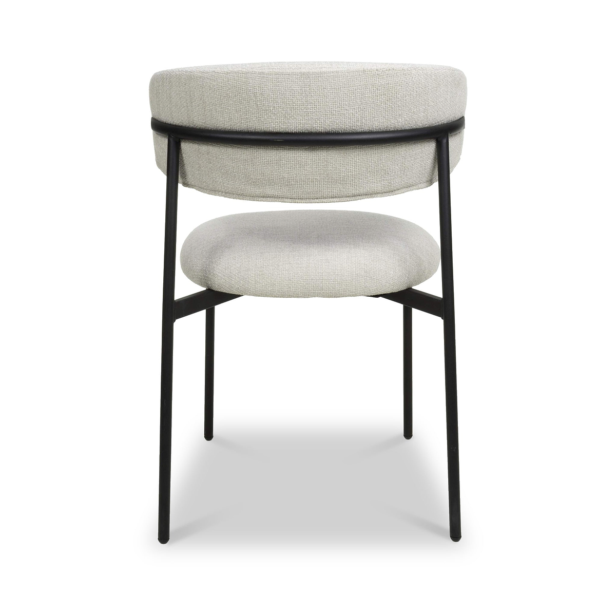Elvina Dining Chair Nat Faux Linen from Roseland Furniture