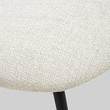 Elvina Dining Chair Nat Faux Linen from Roseland Furniture