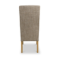 Cariad Dining Chair Oatmeal Tweed from Roseland Furniture