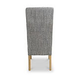 Cariad Dining Chair Grey Tweed from Roseland Furniture