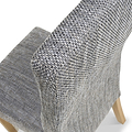 Cariad Dining Chair Grey Tweed from Roseland Furniture