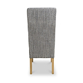 Cariad Dining Chair Grey Tweed from Roseland Furniture
