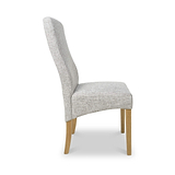 Cariad Dining Chair Grey Weave from Roseland Furniture