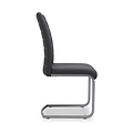 Rhoslyn Faux Leather Dining Chair Black from Roseland Furniture