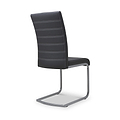 Rhoslyn Faux Leather Dining Chair Black from Roseland Furniture