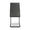 Maela Grey Faux Leather Dining Chair from Roseland Furniture