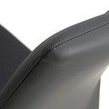 Maela Grey Faux Leather Dining Chair from Roseland Furniture