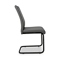Maela Grey Faux Leather Dining Chair from Roseland Furniture