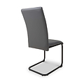 Aeron Faux Leather Dining Chair Grey from Roseland Furniture