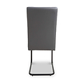 Aeron Faux Leather Dining Chair Grey from Roseland Furniture