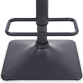 Morwyn Faux Suede Bar Stool Charcoal from Roseland Furniture