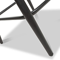 Wenford Faux Linen Bar Stool Cream from Roseland Furniture