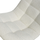 Wenford Faux Linen Bar Stool Cream from Roseland Furniture