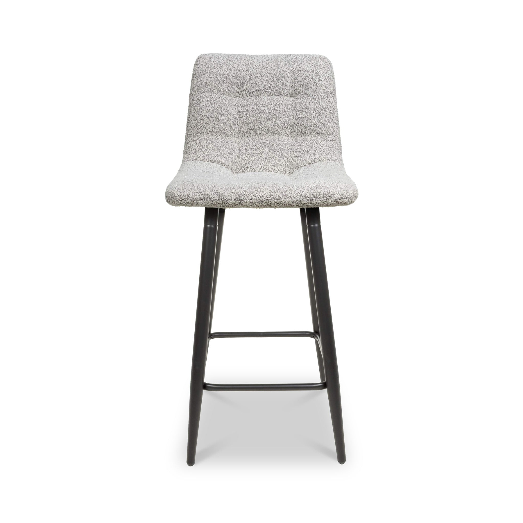 Wenford Faux Linen Bar Stool Grey from Roseland Furniture