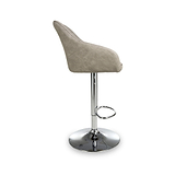 Avena Faux Leather Bar Stool Mink from Roseland Furniture