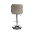 Avena Faux Leather Bar Stool Mink from Roseland Furniture