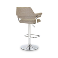 Rhonwen Faux Leather Bar Stool Mink from Roseland Furniture