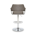 Rhonwen Faux Leather Bar Stool Charcoal from Roseland Furniture