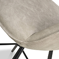 Merril Faux Leather Bar Stool Mink from Roseland Furniture