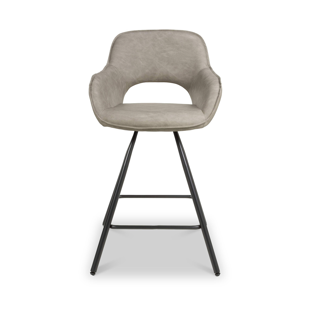 Merril Faux Leather Bar Stool Mink from Roseland Furniture
