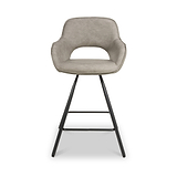 Merril Faux Leather Bar Stool Mink from Roseland Furniture