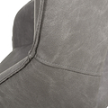 Merril Faux Leather Bar Stool Charcoal from Roseland Furniture