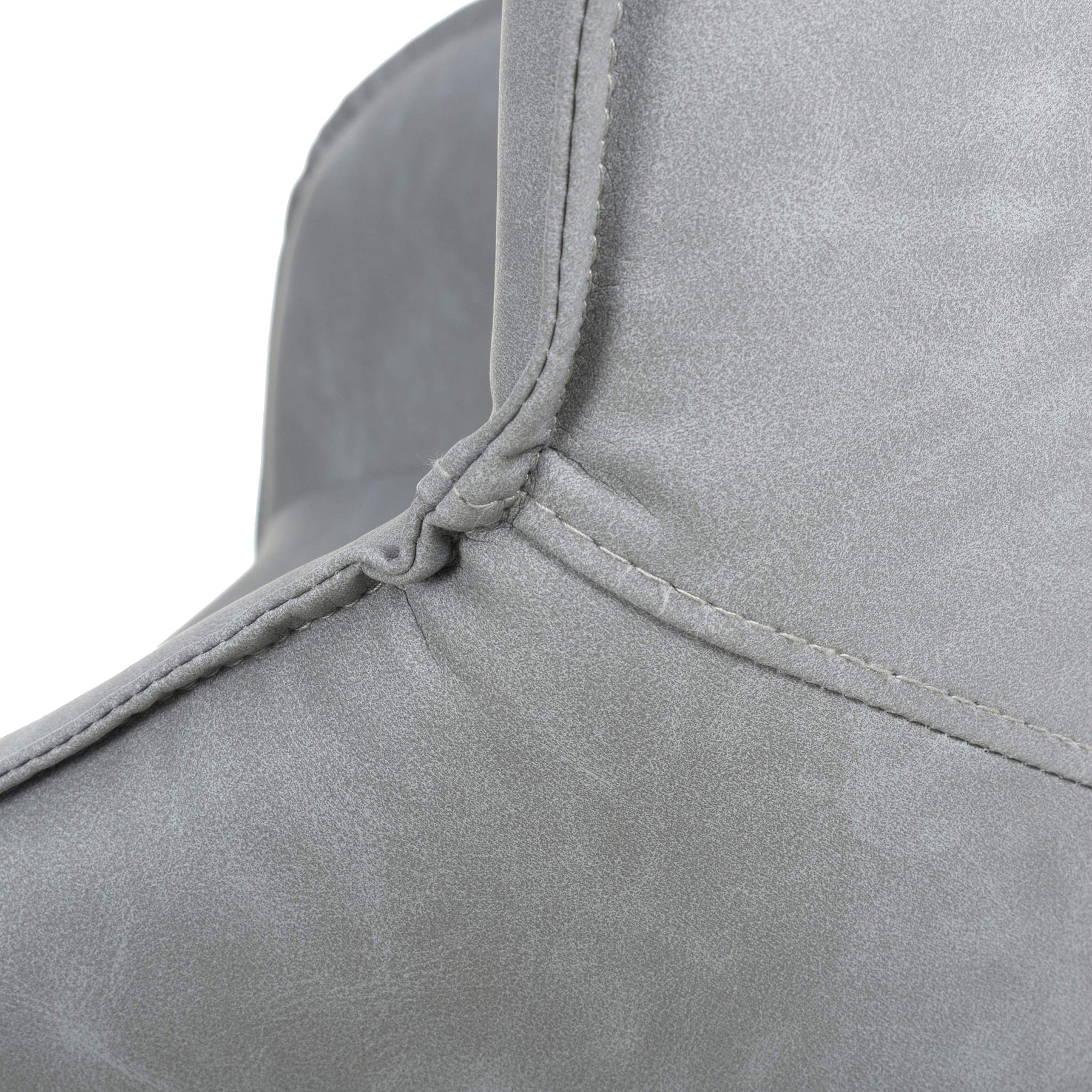 Merril Faux Leather Bar Stool Grey from Roseland Furniture