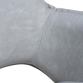 Merril Faux Leather Bar Stool Grey from Roseland Furniture