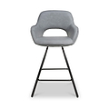 Merril Faux Leather Bar Stool Grey from Roseland Furniture