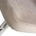 Adwen Brushed Velvet Bar Stool Mink from Roseland Furniture