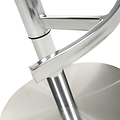 Adwen Brushed Velvet Bar Stool Mink from Roseland Furniture
