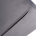 Adwen Brushed Velvet Bar Stool Grey from Roseland Furniture