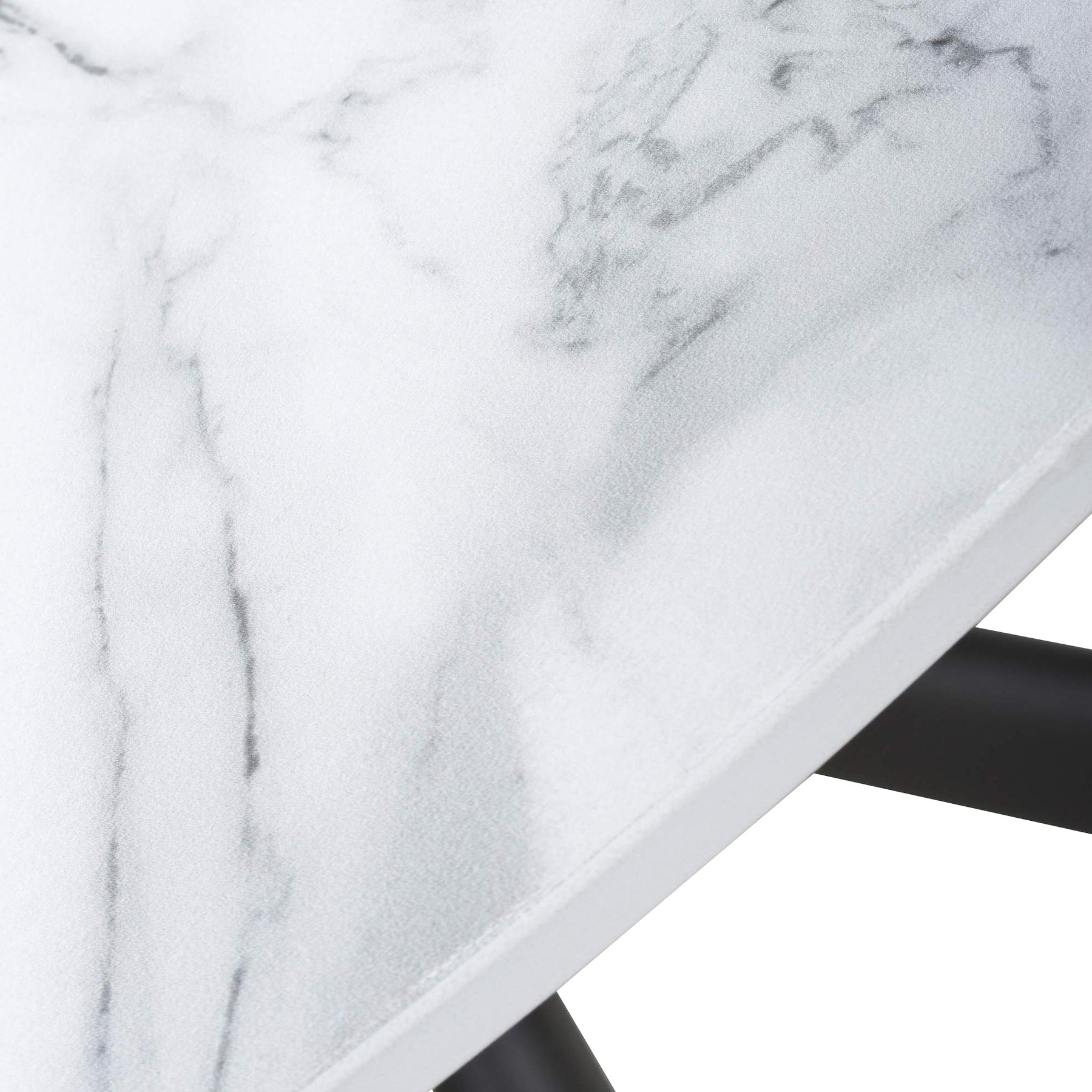 Coombe 100cm Round Dining Table White from Roseland Furniture