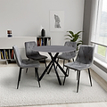 Coombe 100cm Round Dining Table from Roseland Furniture