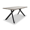 Kenwyn 160cm Curved Dining Table from Roseland Furniture