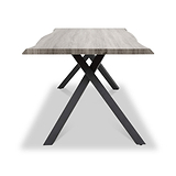 Kenwyn 160cm Curved Dining Table from Roseland Furniture