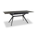 Penhallow Black 180cm Extending Dining Table from Roseland Furniture