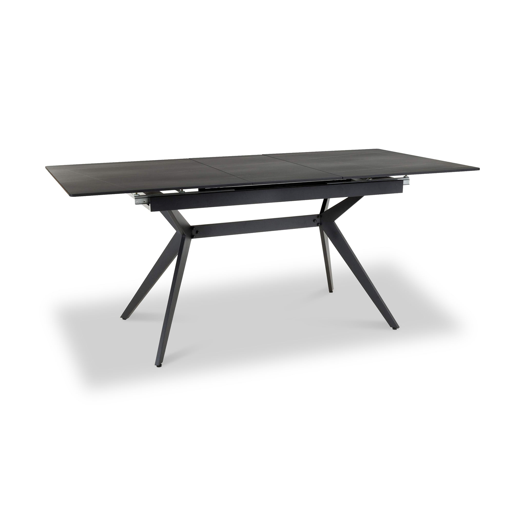 Penhallow Black 180cm Extending Dining Table from Roseland Furniture