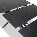 Penhallow Black 180cm Extending Dining Table