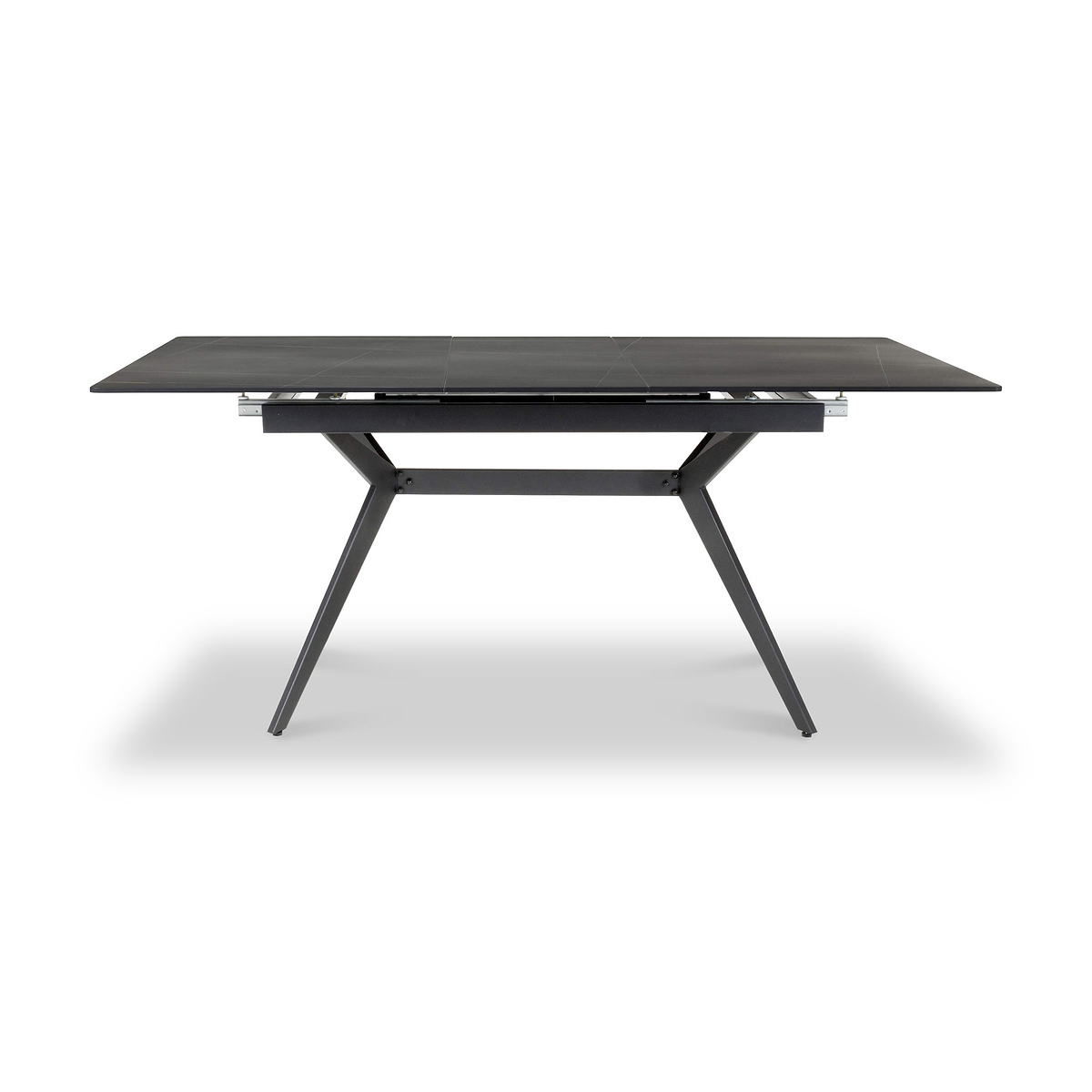 Penhallow Black 180cm Extending Dining Table