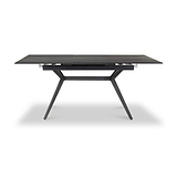 Penhallow Black 180cm Extending Dining Table