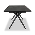 Penhallow Black 180cm Extending Dining Table