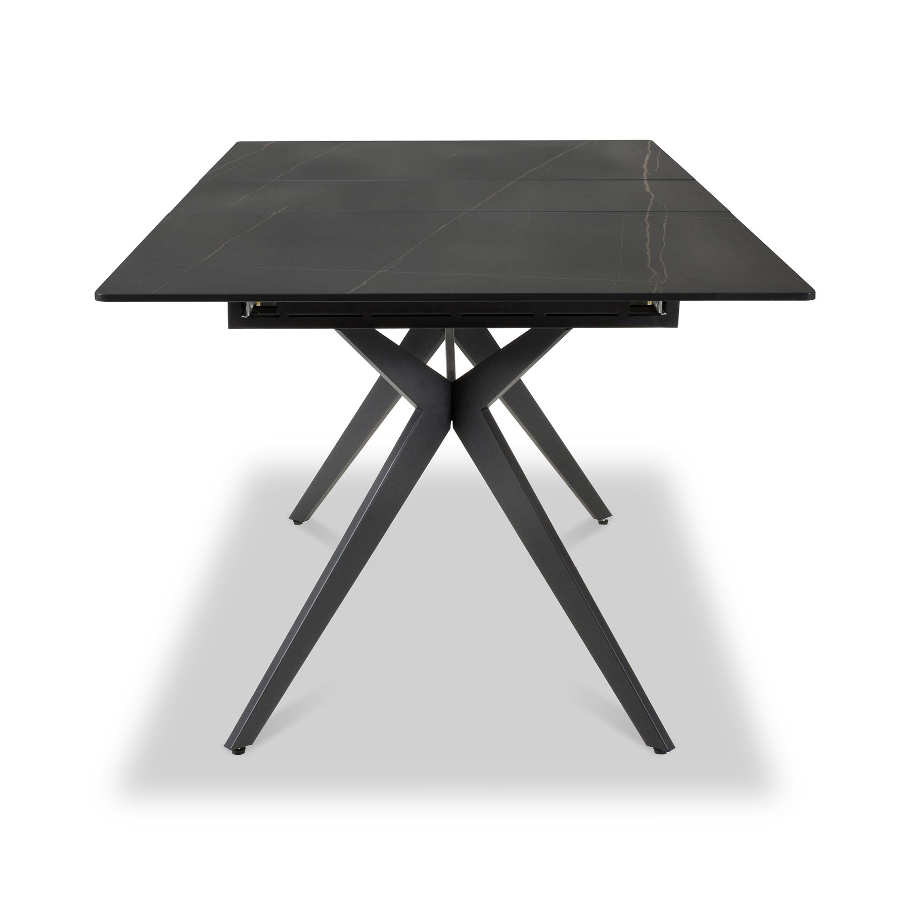 Penhallow Black 180cm Extending Dining Table
