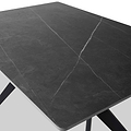 Penhallow Black 120cm Dining Table 