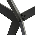 Penhallow Black 120cm Dining Table 
