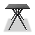 Penhallow Black 120cm Dining Table 
