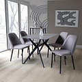 Penhallow Grey 120cm Dining Table 